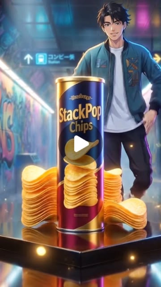 Still from Ryuuu Yb's ad
